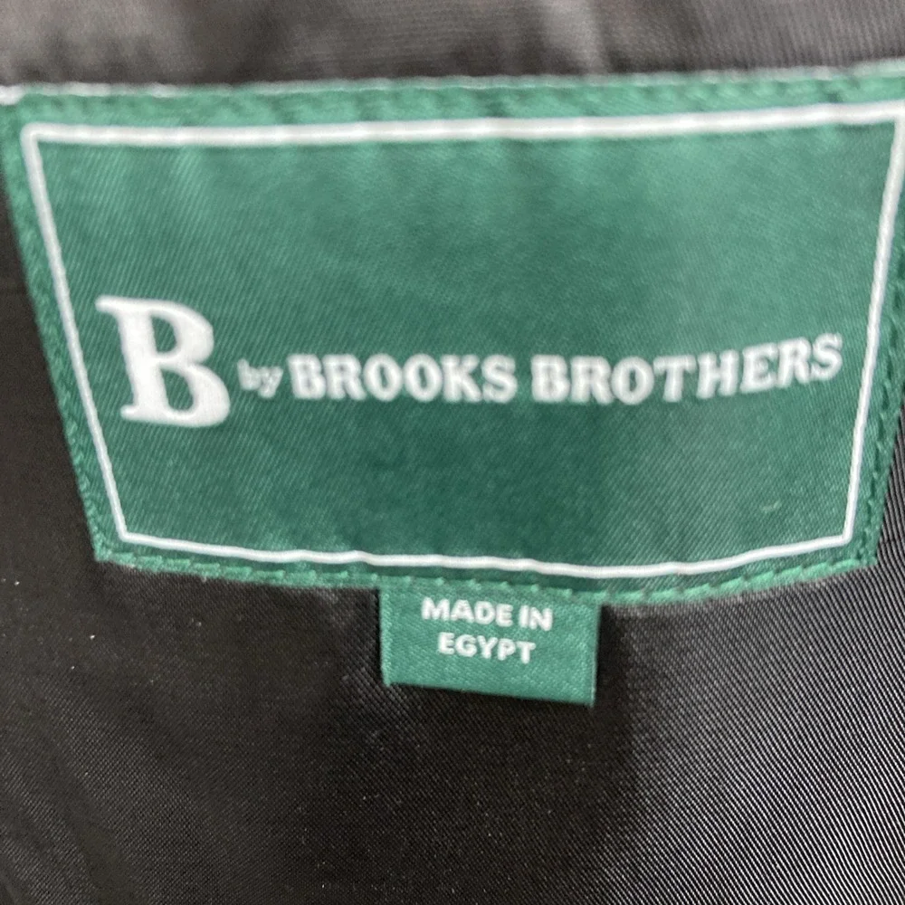 B by Brooks Brothers Men's Suit Blazer Sportscoat Jacket Black 40R No Pants